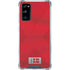 Denmark Soccer Flag Galaxy S20 FE Clear Case